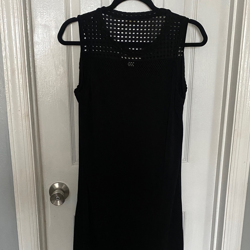 Elegant Black Sleeveless Dress